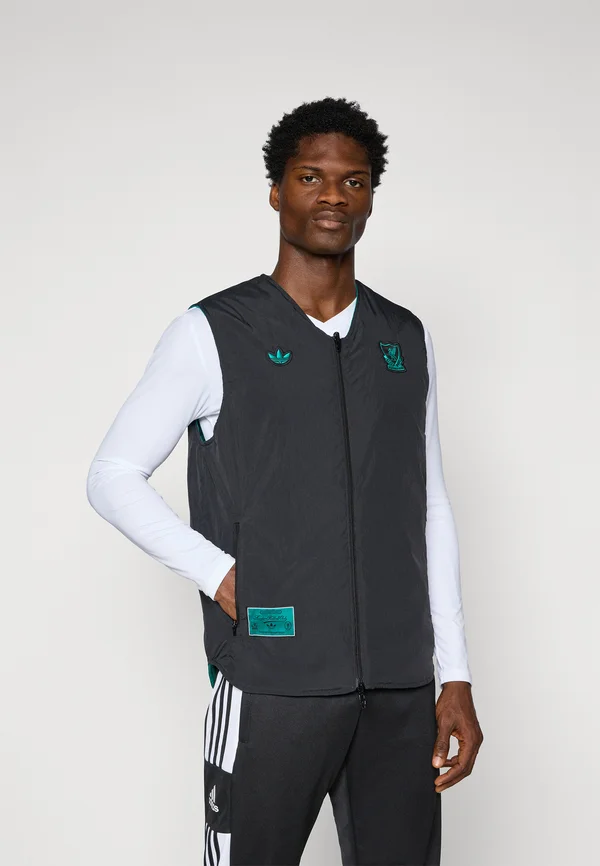 LIVERPOOL FC ICON VEST - Weste - black/sea green
