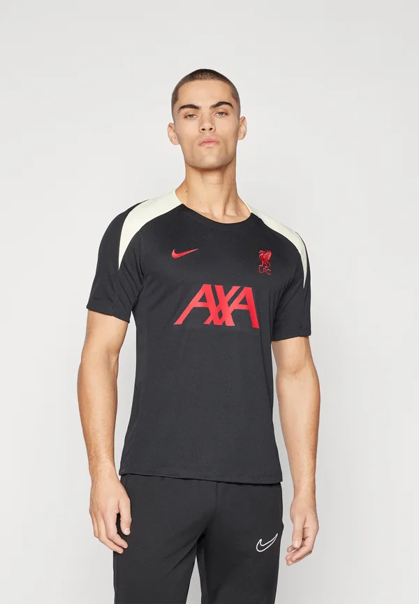 LIVERPOOL FC M NK DF STRK TOP K SE - Vereinsmannschaften - black/coconut milk/gym red