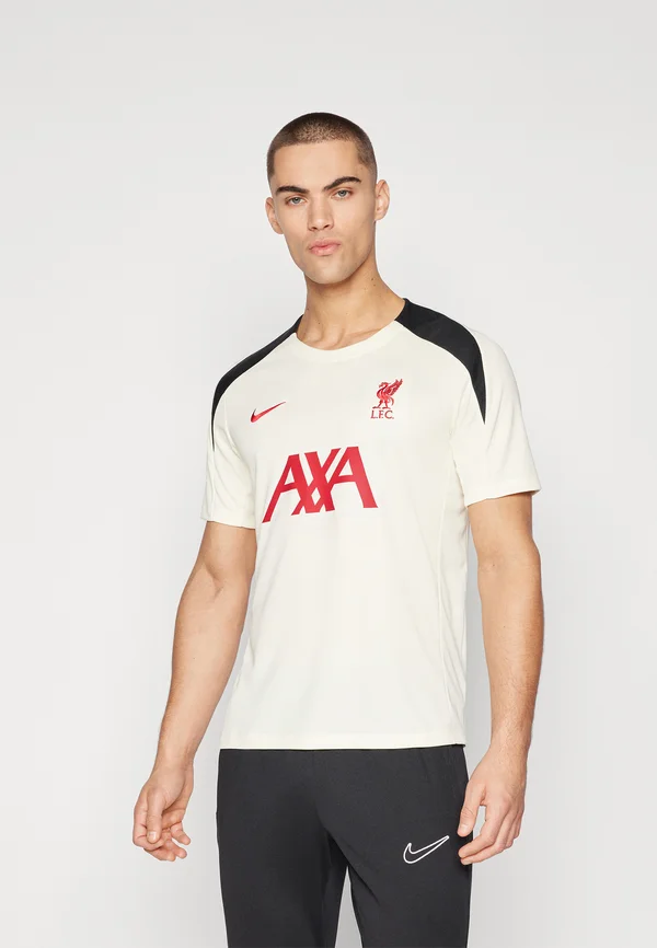LIVERPOOL FC M NK DF STRK TOP K SE - Vereinsmannschaften - coconut milk/black/gym red