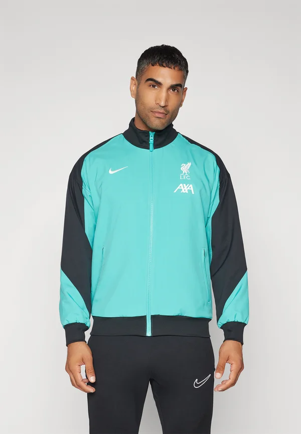 LIVERPOOL FC NIKE DF STRIKE ANTHEM HOME JACKET - Vereinsmannschaften - washed teal/black/sail