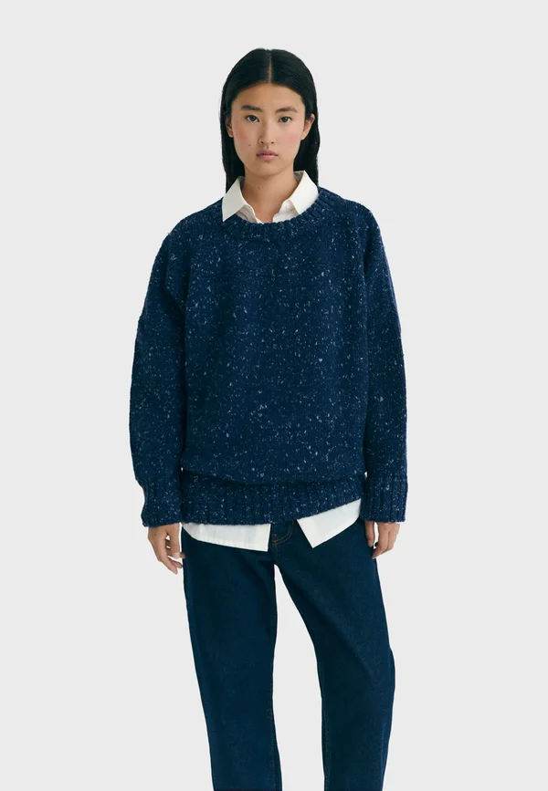 LIZA - Strickpullover - navy blue