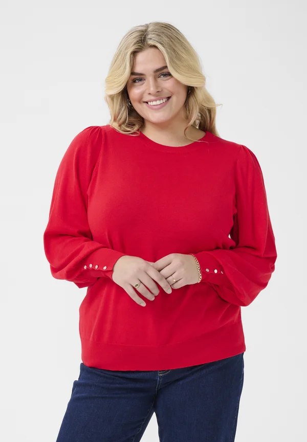 LIZZY PULLOVER - Strickpullover - true red