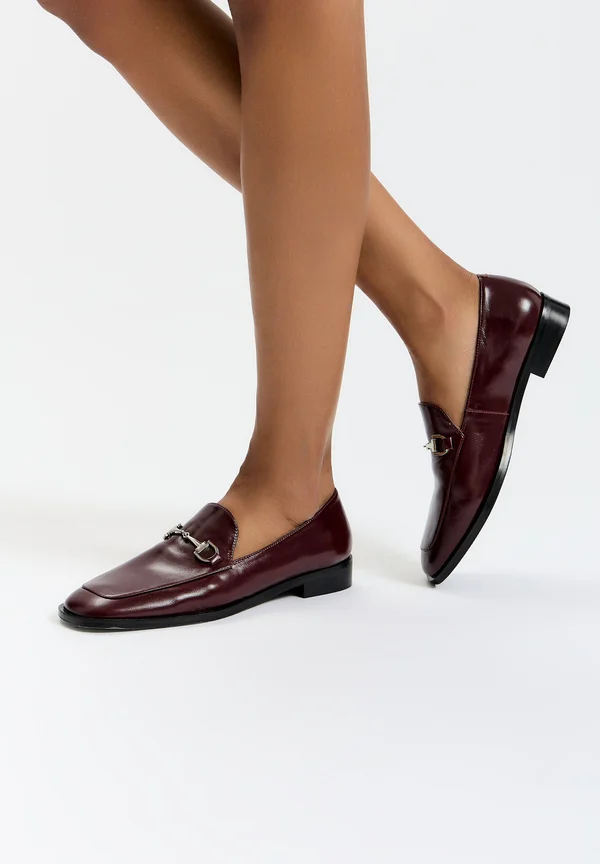 LOAFERS – HANDCRAFTED CLASSIC - Slipper - bordo