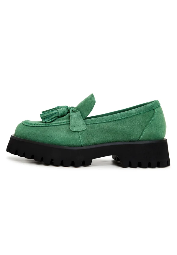 LOAFERS - Slipper - green