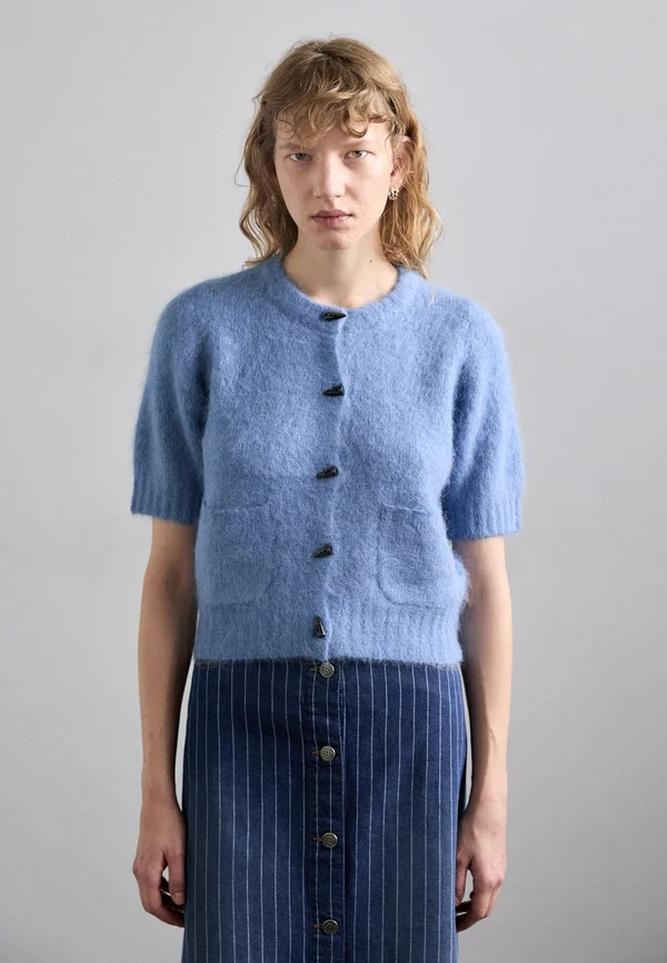 LOCCA - Strickjacke - blue