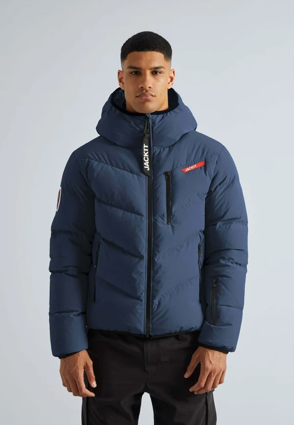 Lock Hood Puffer - Daunenjacke - ink