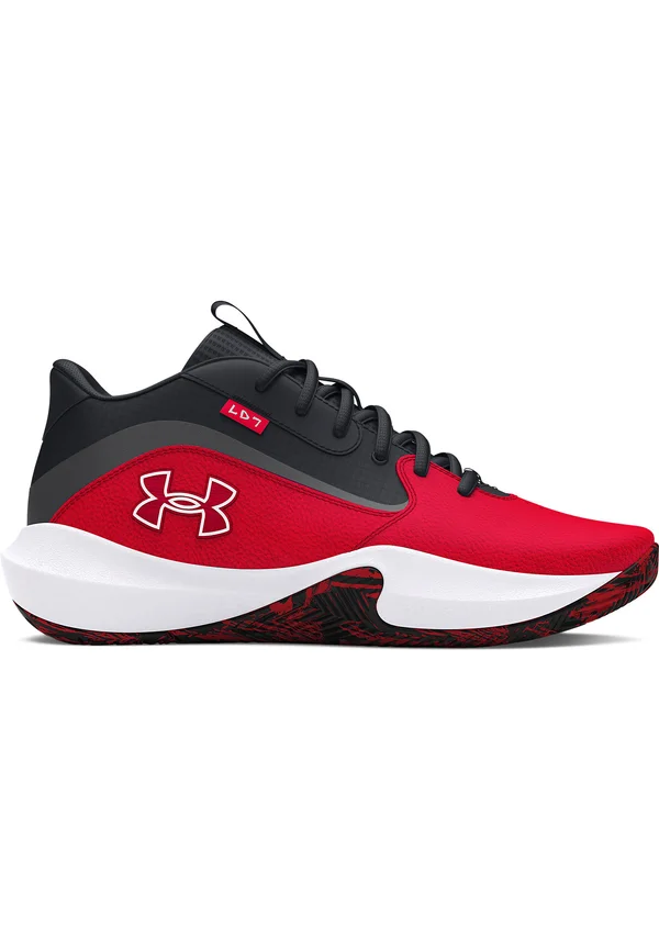 LOCKDOWN 7 - Basketballschuh - red / black / white