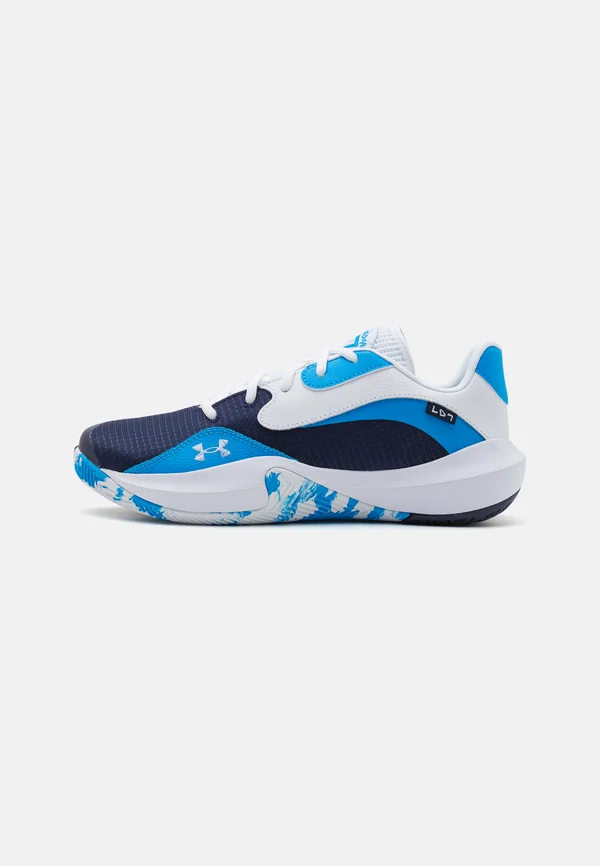 LOCKDOWN 7 LOW - Basketballschuh - midnight navy/electric blue/white