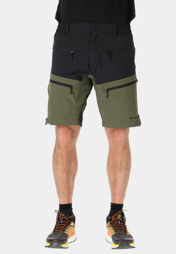 LOFOTEN - Kurze Sporthose - black olive