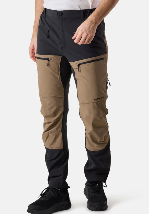 LOFOTEN - Outdoor-Hose - black dk khaki