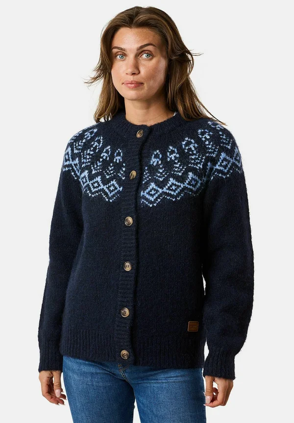 LOFOTEN - Strickjacke - navy melange