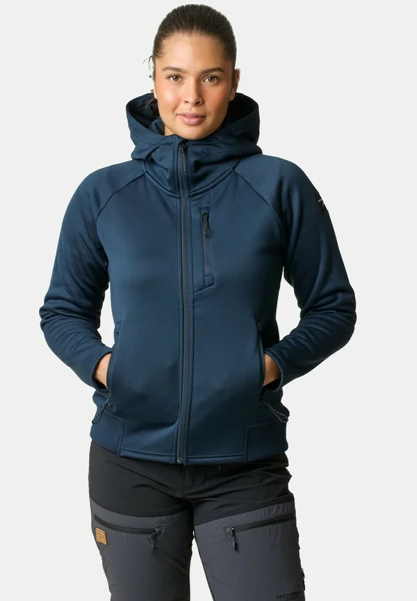 LOFOTEN TECH STRETCH - Sweatjacke - dk navy
