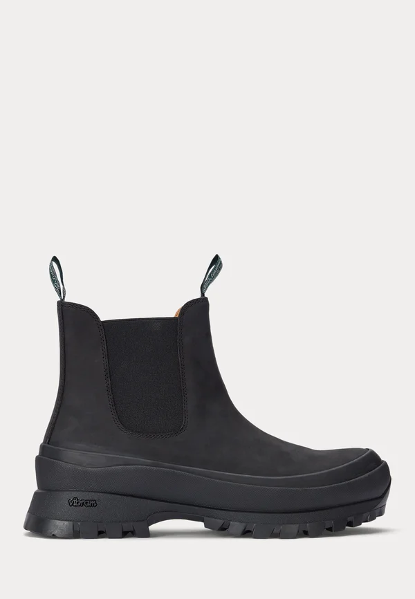 LOGAN LEATHER CHELSEA BOOT - Stiefelette - black