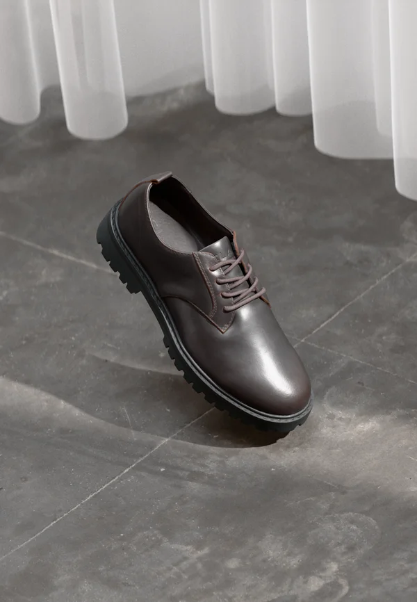 LOGAN UNISEX - Schnürer - walrus brown/black