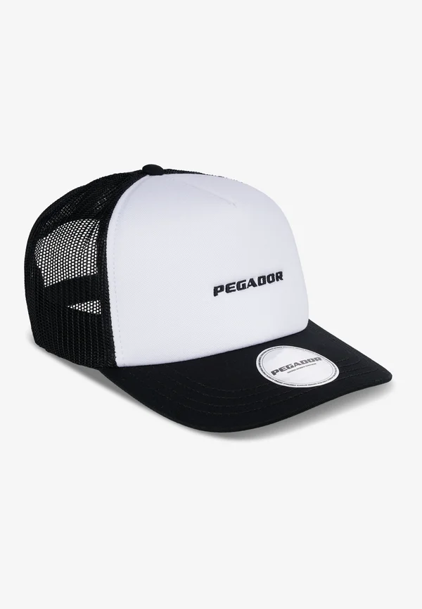LOGO BASEBALL TRUCKER UNISEX - Cap - white/black