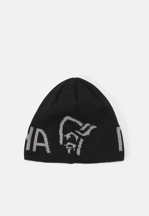 LOGO BEANIE UNISEX - Mütze - caviar melange