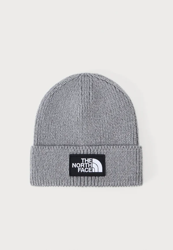 LOGO BOX CUFFED BEANIE UNISEX - Mütze - medium grey