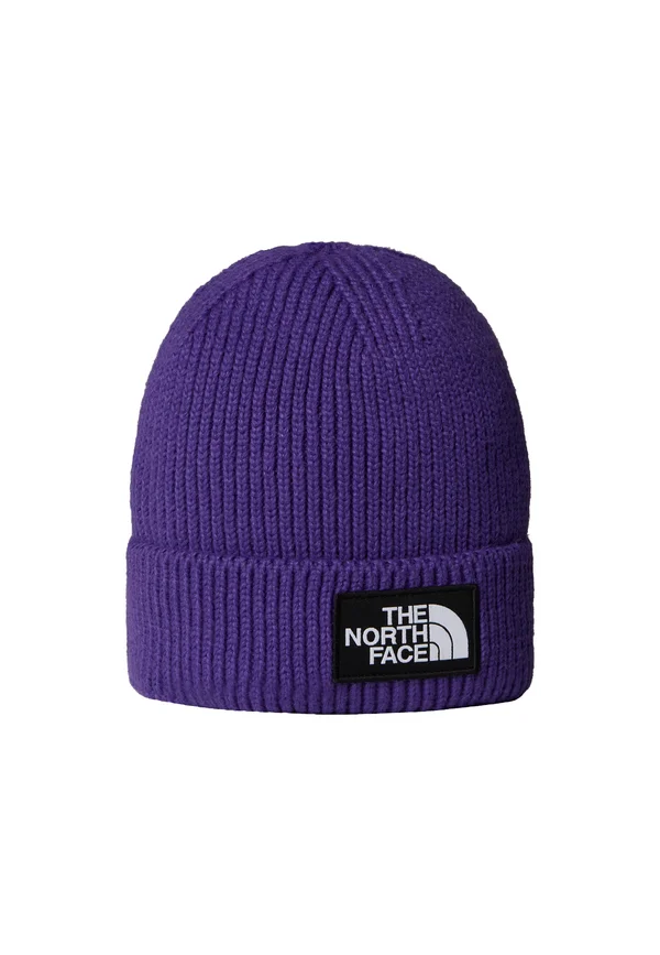 LOGO BOX CUFFED BEANIE UNISEX - Mütze - peak purple
