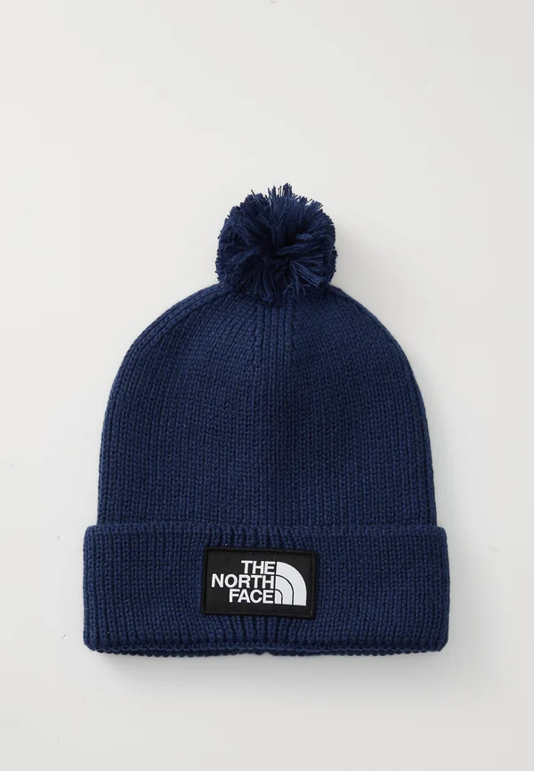LOGO BOX POM BEANIE UNISEX - Mütze - summit navy