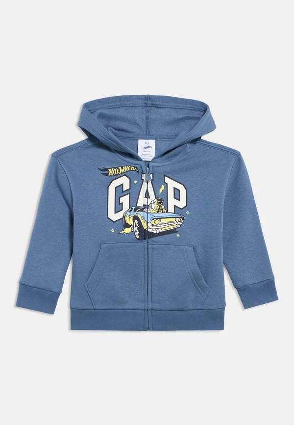 LOGO BOY - Sweatjacke - bainbridge blue