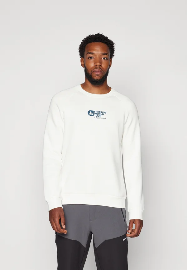 LOGO CREW - Sweatshirt - offwhite