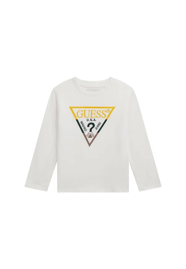 LOGO-DREIECK - Langarmshirt - weiß