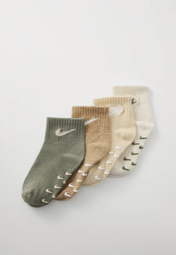 LOGO GRIPPER SOCK UNISEX 4 PACK - Socken - pale ivory heather