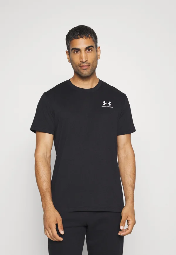 LOGO HEAVYWEIGHT - T-Shirt basic - black/white