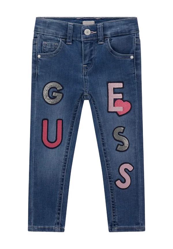 LOGO - Jeans Skinny Fit - blau