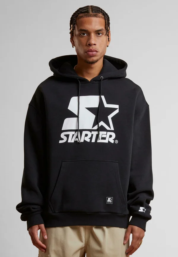 LOGO - Kapuzenpullover - black