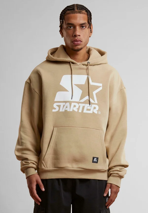 LOGO - Kapuzenpullover - dustysand