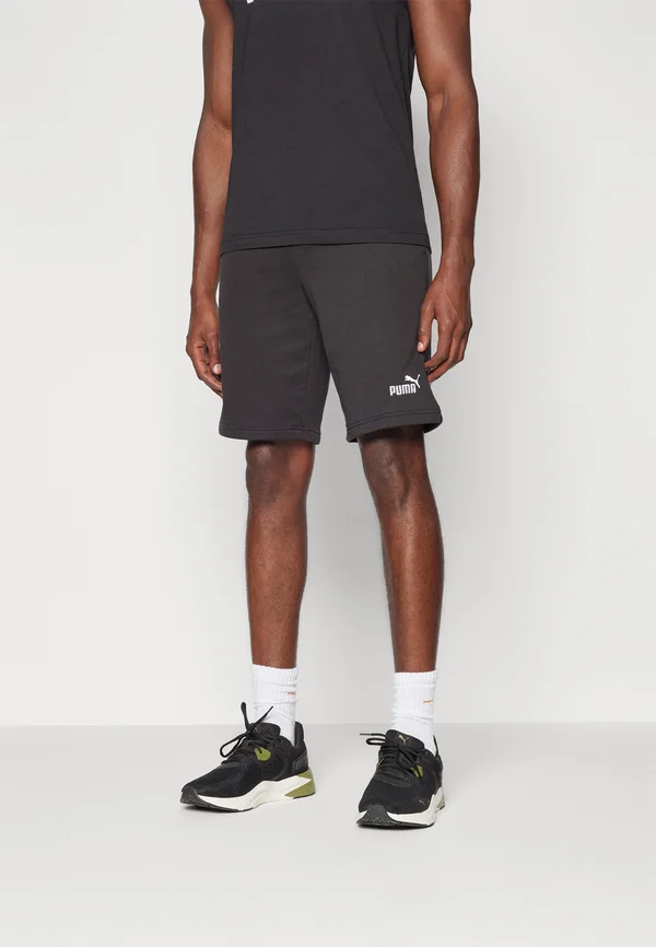 LOGO  - Kurze Sporthose - black