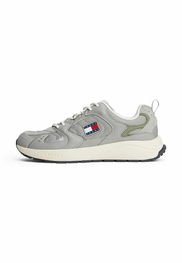 LOGO MIXED TEXTURE - Sneaker low - granite road