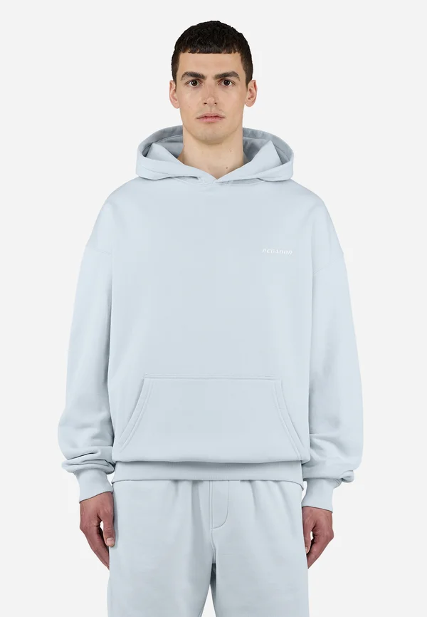 LOGO OVERSIZED HOODIE - Sweatshirt - washed dream blue/white gum