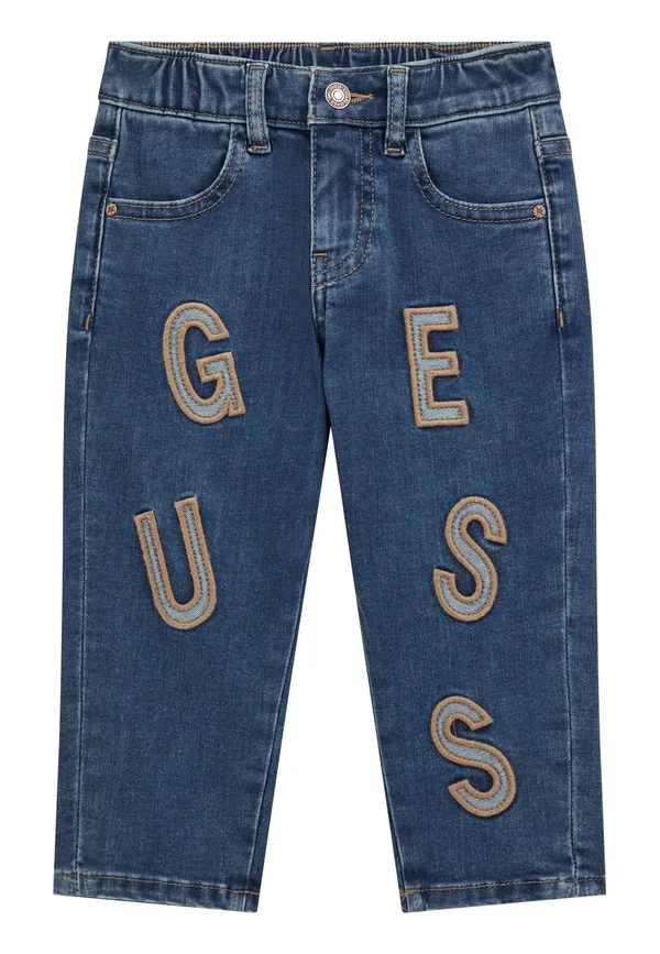 LOGO-PATCH - Jeans Relaxed Fit - blau