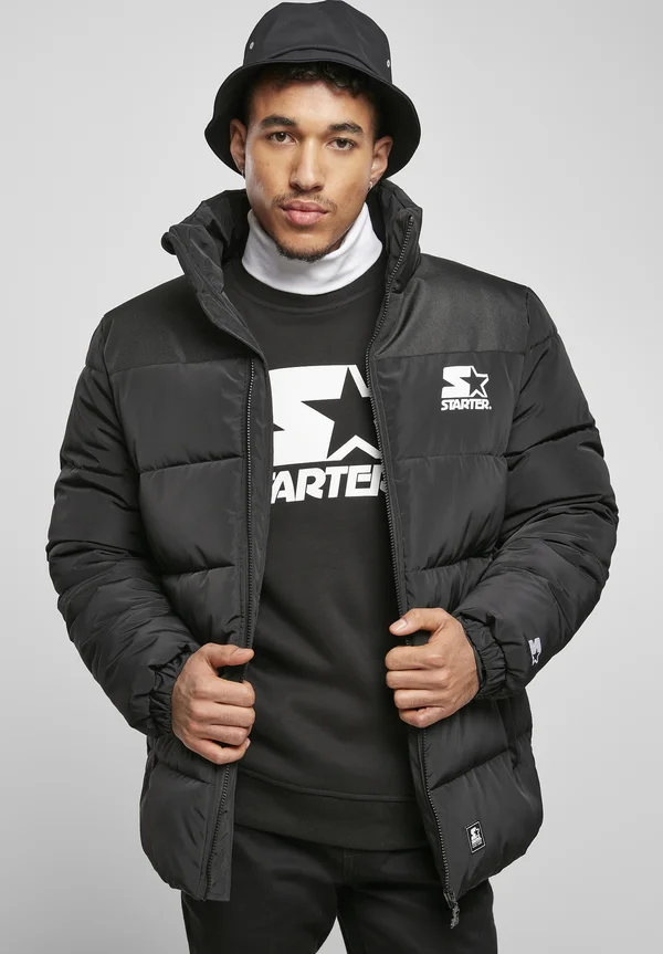 LOGO PUFFER  - Winterjacke - black
