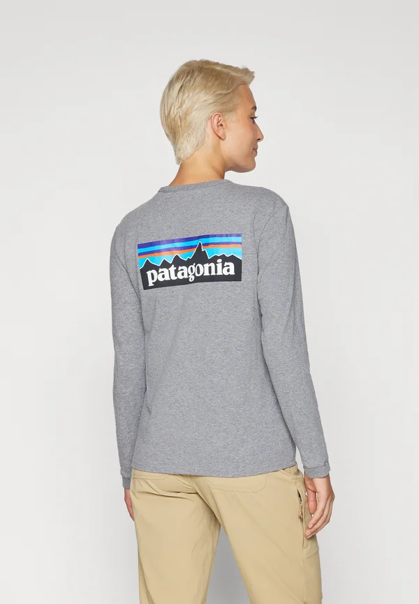 LOGO RESPONSIBILI-TEE - Langarmshirt - gravel heather