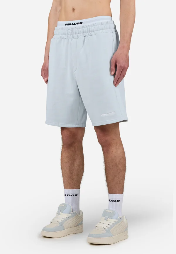 LOGO - Shorts - washed dream blue/white gum