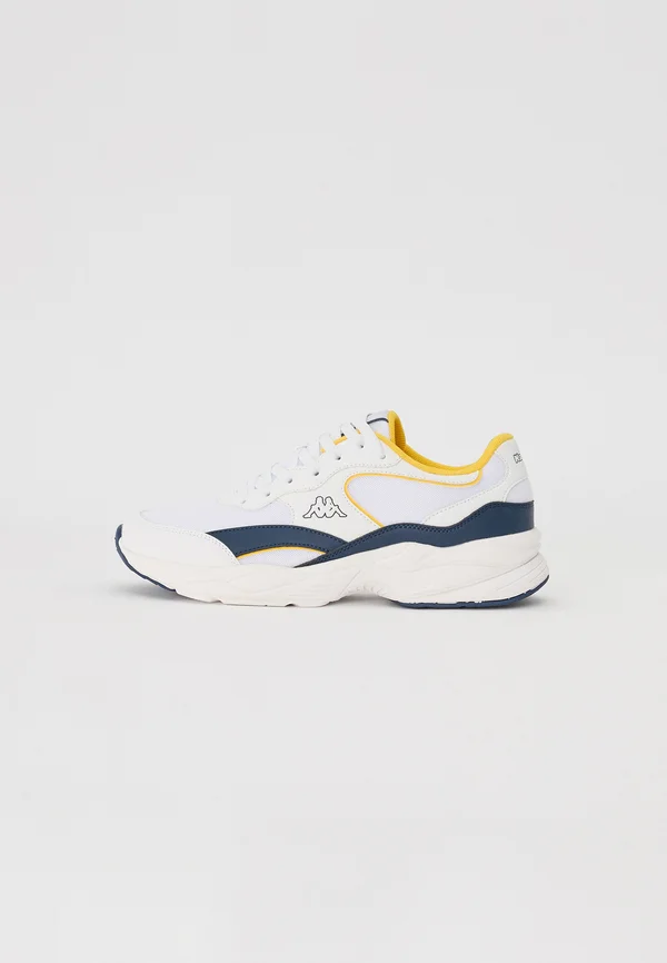 LOGO SILIAM UNISEX - Trainingsschuh - white/navy/gold piping
