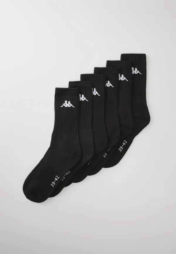 LOGO SIXTER UNISEX 6 PACK - Sportsocken - black