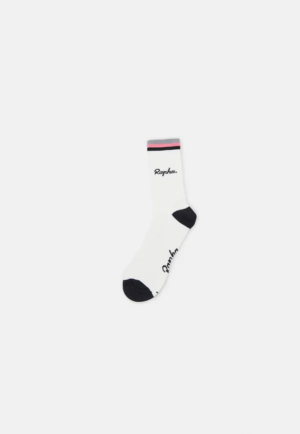 LOGO SOCKS - Sportsocken - white/black/pink