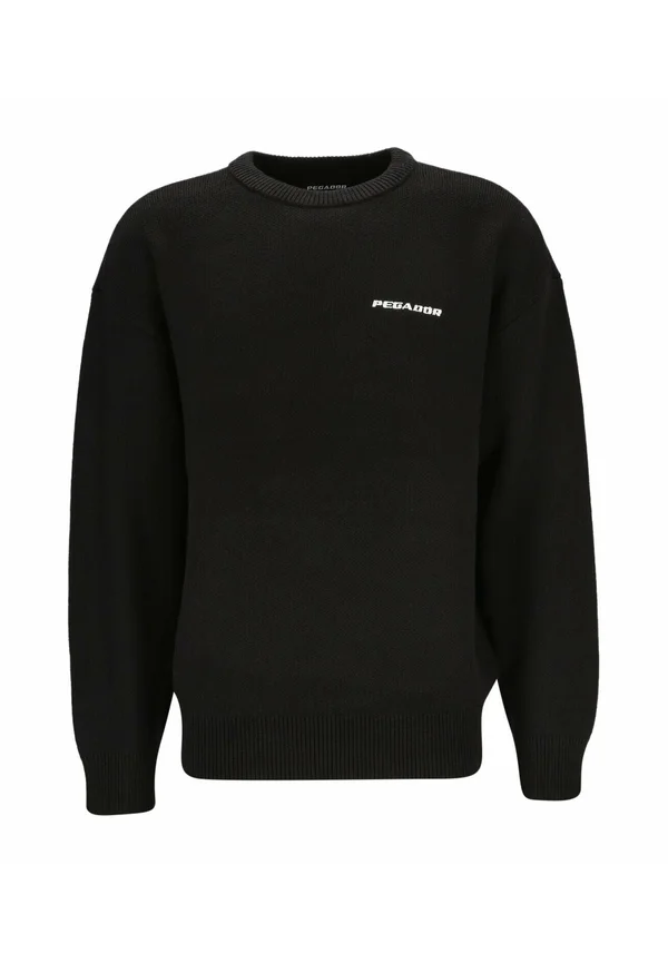 LOGO - Strickpullover - black schwarz