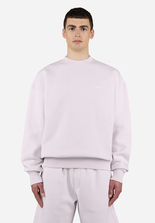 LOGO - Sweatshirt - washed light lilac/white gum