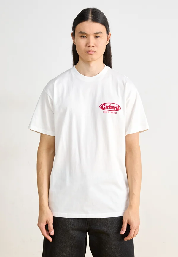 LOGO - T-Shirt print - white