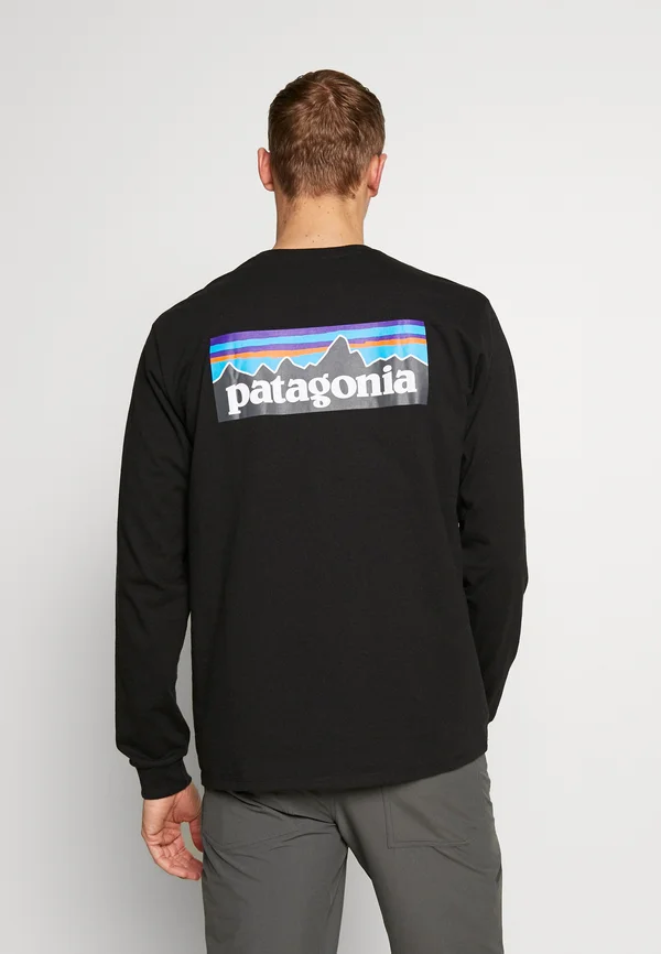 LOGO TEE - Langarmshirt - black