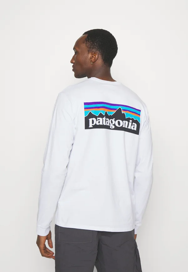 LOGO TEE - Langarmshirt - white