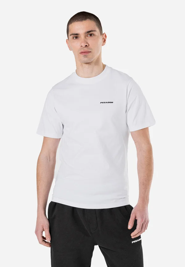 LOGO TEE - T-Shirt basic - white/black gum