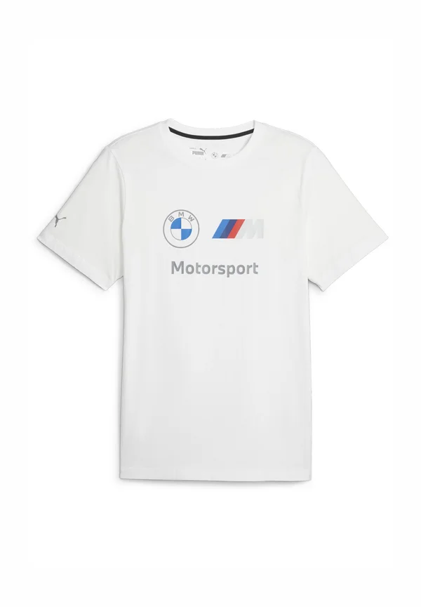 LOGO TEE - T-Shirt print - puma white