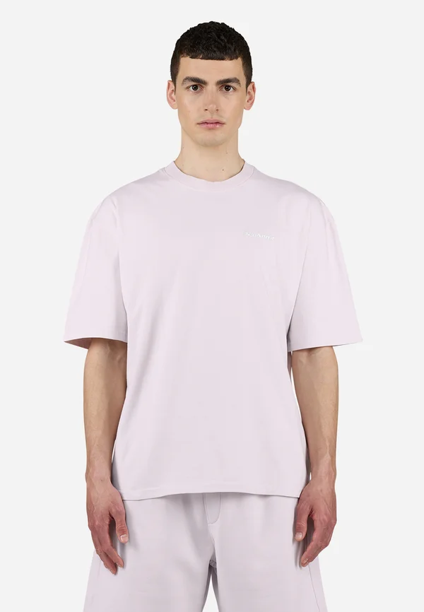 LOGO TEE - T-Shirt print - washed light lilac/white gum