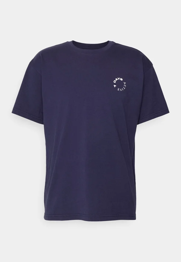 LOGO TEE UNISEX - T-Shirt basic - navy
